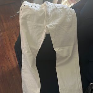 White jeans
